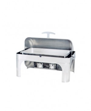 全翻蓋全鋼單格自助餐爐